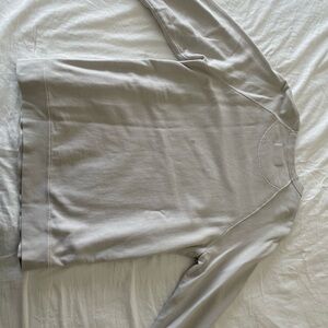 Gray Long Sleeve Sweatshirt